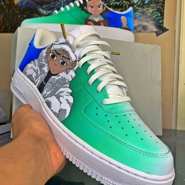 Boondocks Blue Custom Air Force 1