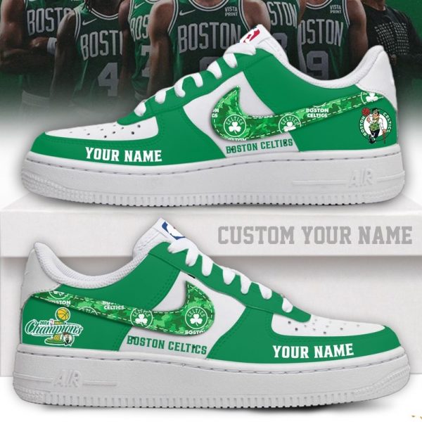 Boston Celtics 2024 Custom Air Force 1