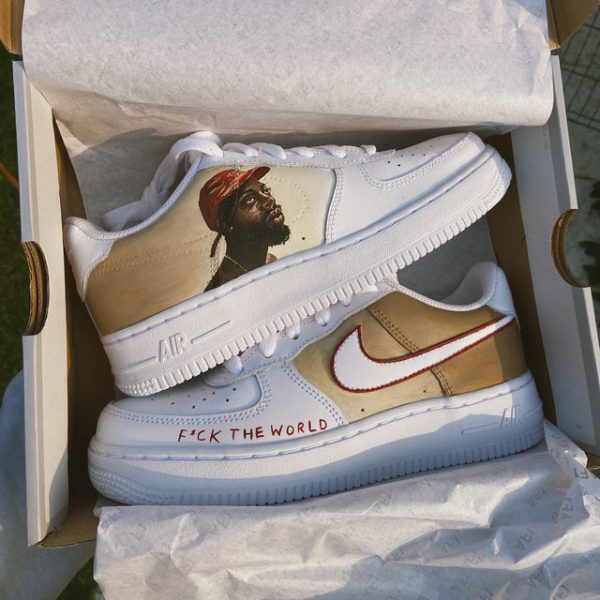 Brent Faiyaz Custom Air Force 1