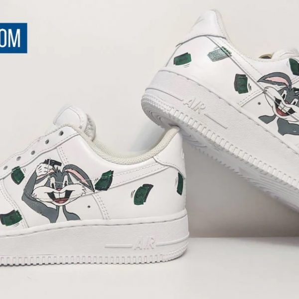 Bugs Bunny Money Custom Air Force 1