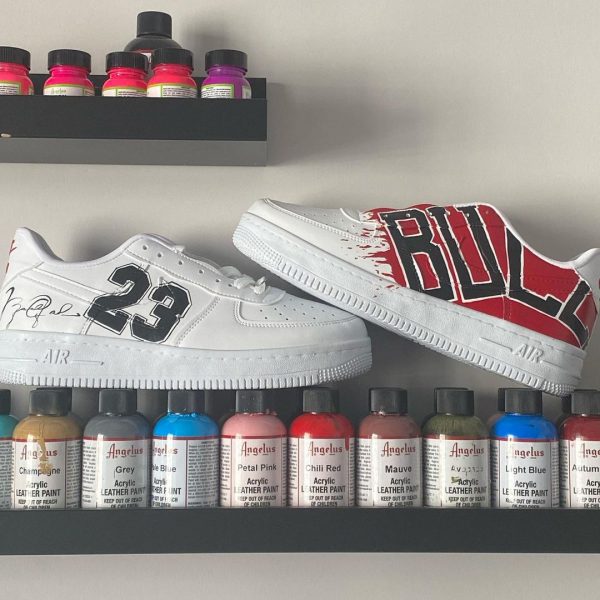 Bulls 23 Basketball Custom Air Force 1