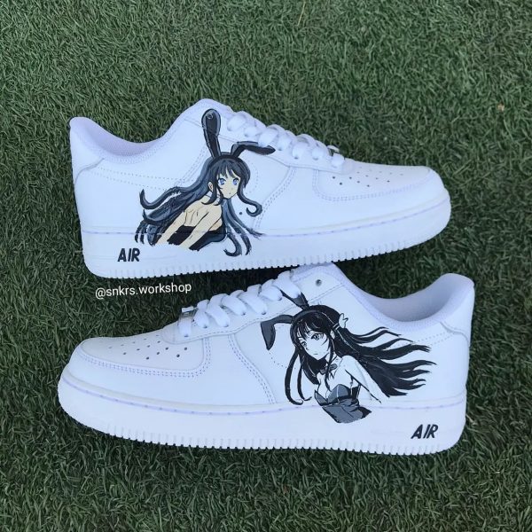 BGS Anime Handpainted Custom Air Force 1