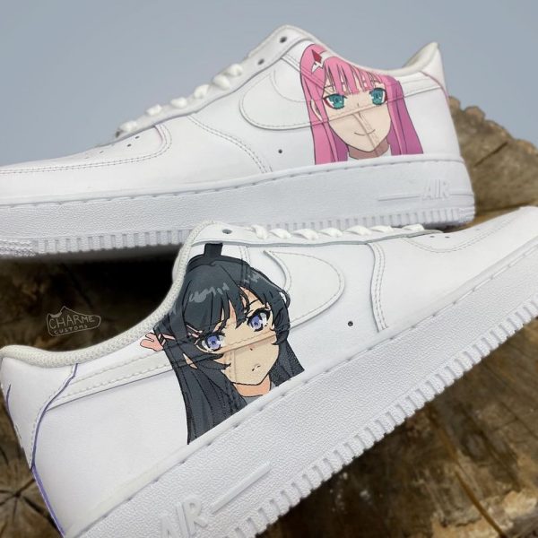 BGS Anime Painted Custom Air Force 1