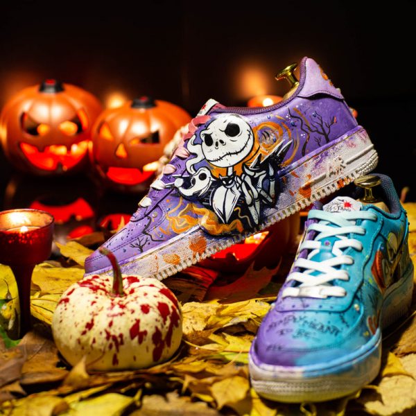 Miasteczko Halloween Custom Air Force 1