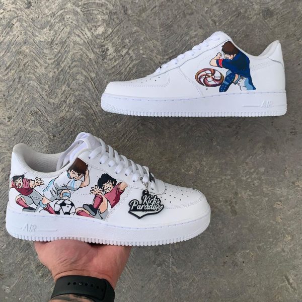 Painted Captain Tsubasa Custom Air Force 1