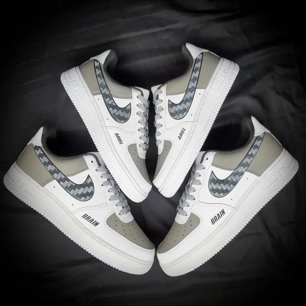 Carbon Pattern Custom Air Force 1