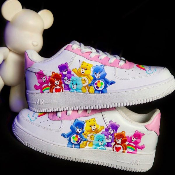 Care Bears Painted Custom Air Force 1