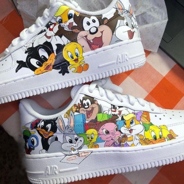 Warner Bros Cartoon Custom Air Force 1