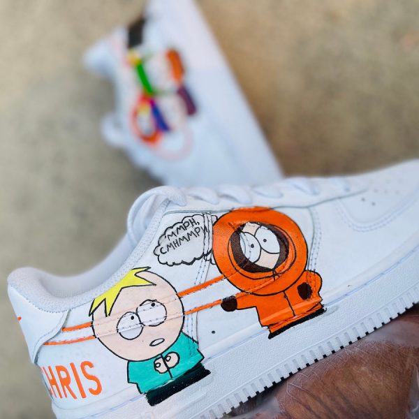 Cartoon Character Doodle Custom Air Force 1