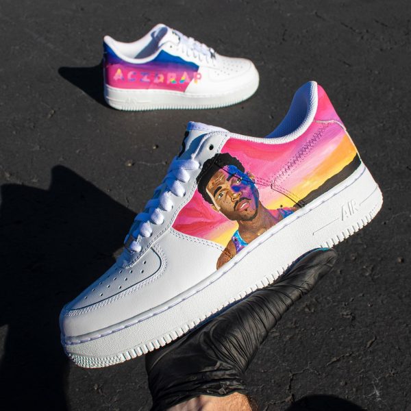 Chance The Rapper Custom Air Force 1