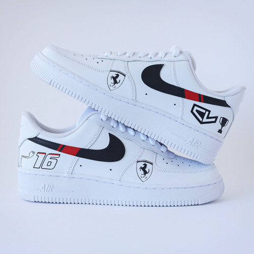 Charles Leclerc Custom Air Force 1