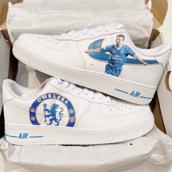 Chelsea X Lampard Custom Air Force 1