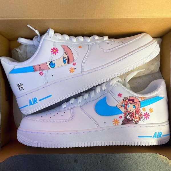 Chika Fujiwara Painting Custom Air Force 1