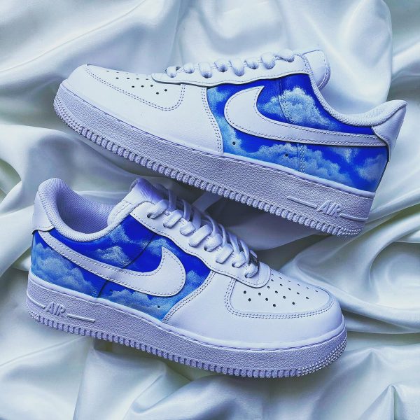 Cloud Painting Custom Air Force 1