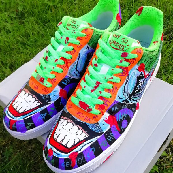 Clown Villian Custom Air Force 1