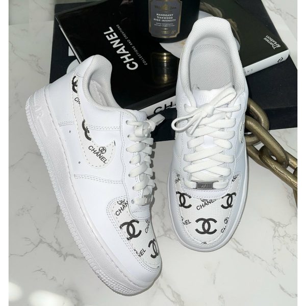 Coco Chanel Pattern Custom Air Force 1