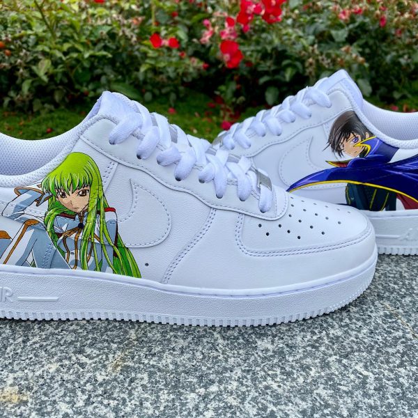 Code Geass Painting Custom Air Force 1