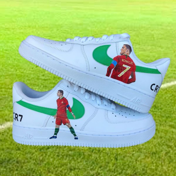 Cr7 Hand Painting Custom Air Force 1