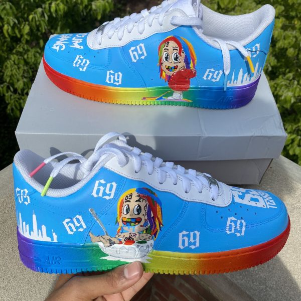 Tekashi 6Ix9Ine Custom Air Force 1