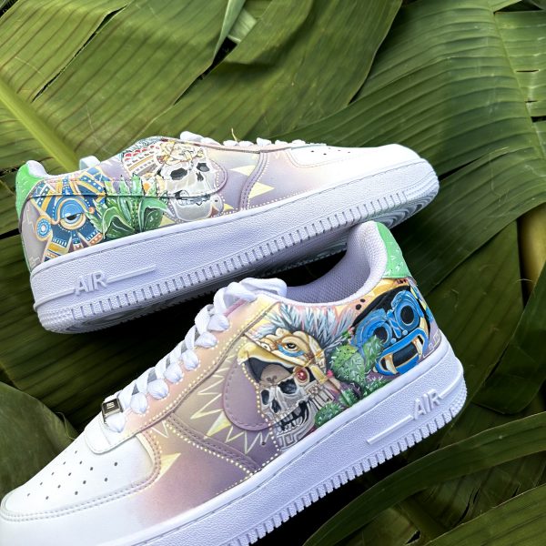 Skull Mexican Style Custom Air Force 1