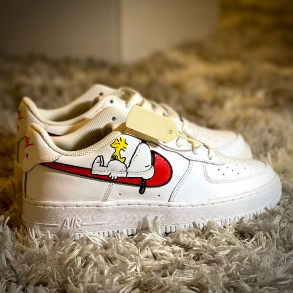 Snoopy Swoosh Custom Air Force 1