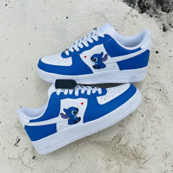 Stitch Love Custom Air Force 1