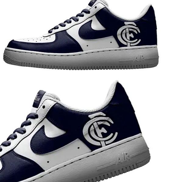 AFL Carlton Custom Air Force 1