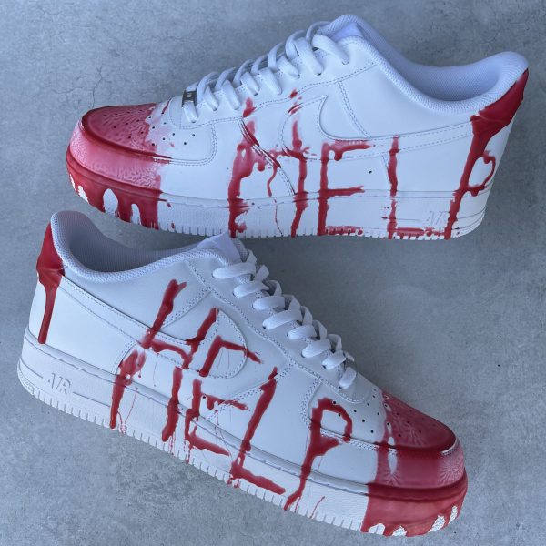 Help Blood Slime Custom Air Force 1