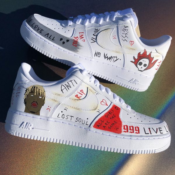 Art Juice Wrld Custom Air Force 1