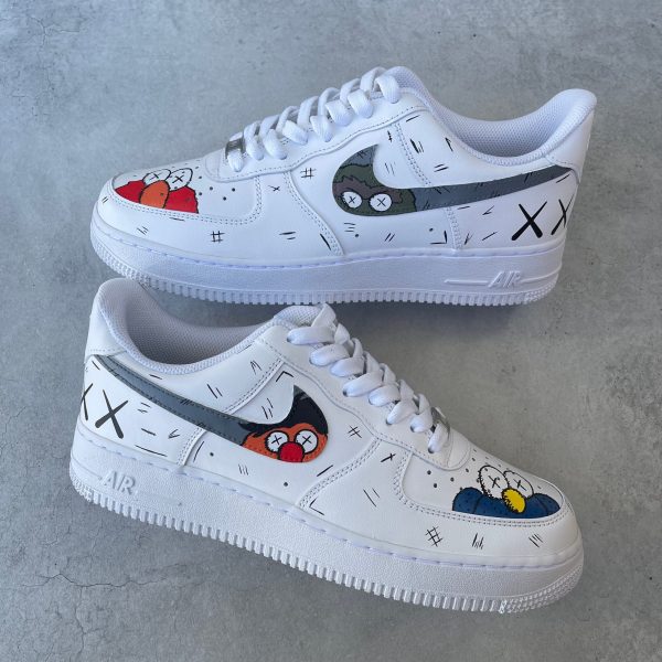 Kaws Paint Custom Air Force 1