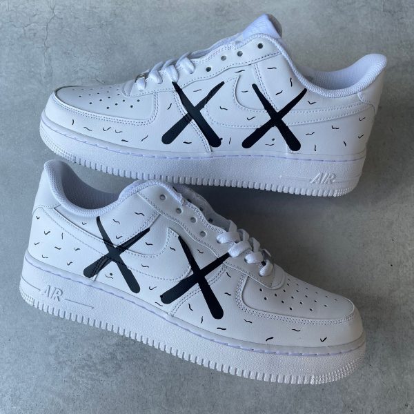 Kaws Simple Custom Air Force 1