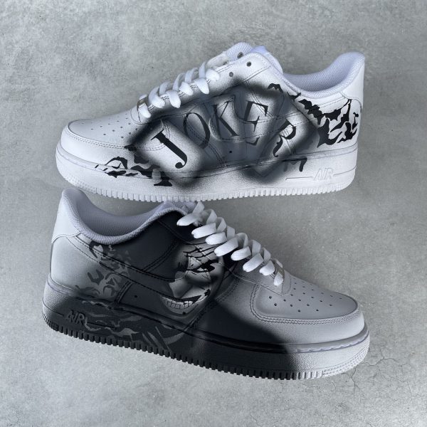 The Joker Painted Custom Air Force 1