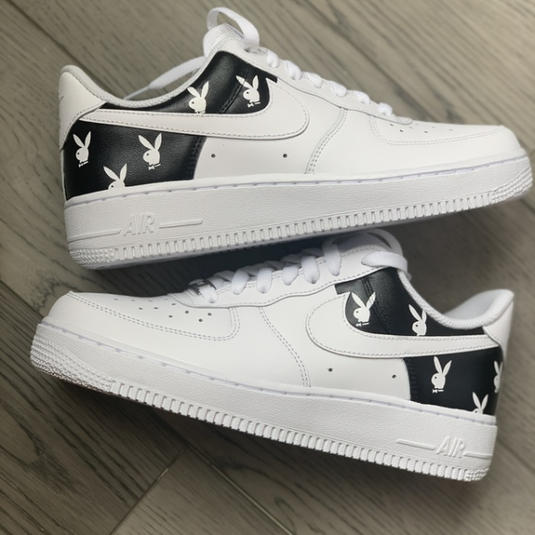 Black Bad Bunny Custom Air Force 1