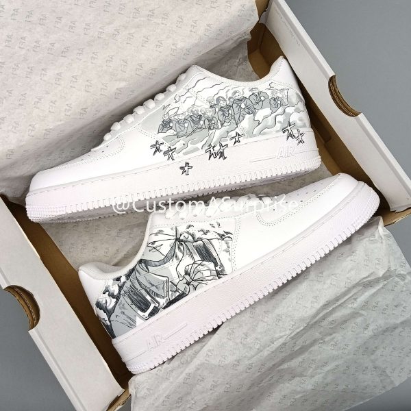 AOT Painting Custom Air Force 1