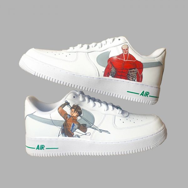 Levi X Armin Custom Air Force 1