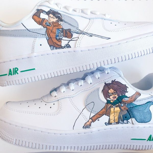 Levi X Hange Custom Air Force 1