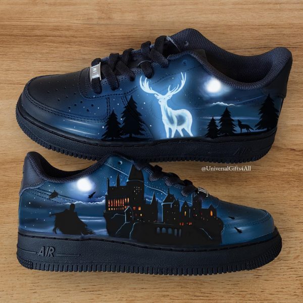 Harry Potter Hogwarts Custom Air Force 1