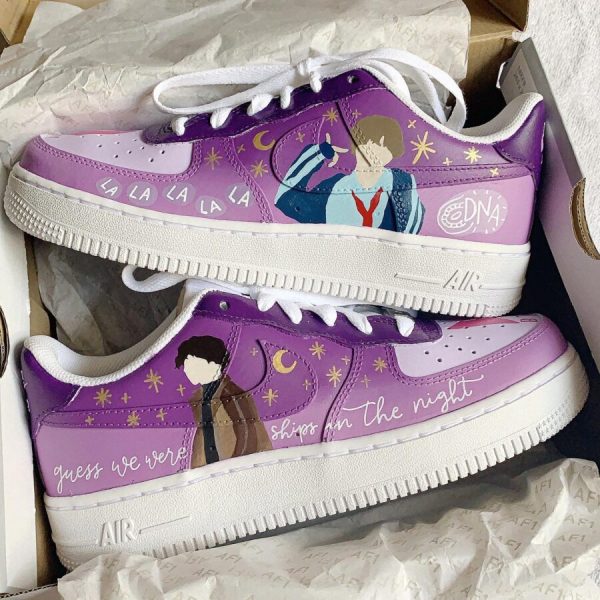 Inspired BTS V Custom Air Force 1