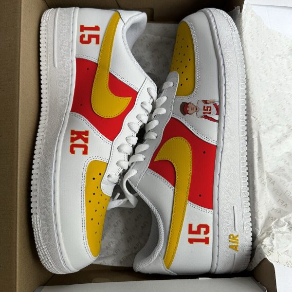 Patrick Kansas Chiefs Custom Air Force 1