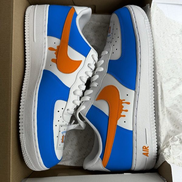 NY Knicks Custom Air Force 1