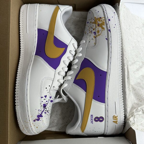 Baltimore Ravens Football Custom Air Force 1