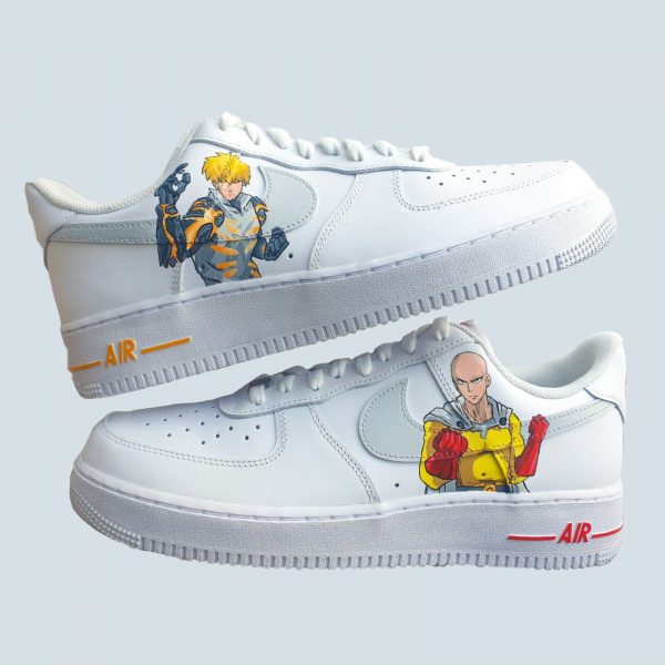 Saitama X Genos Custom Air Force 1