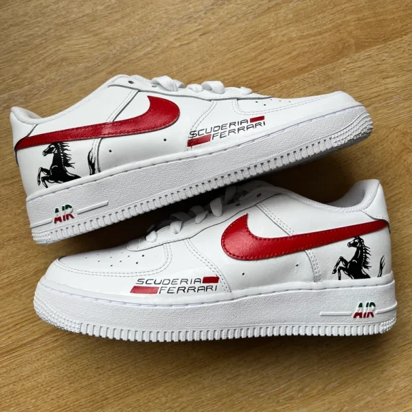 Ferrari Car Logo Custom Air Force 1