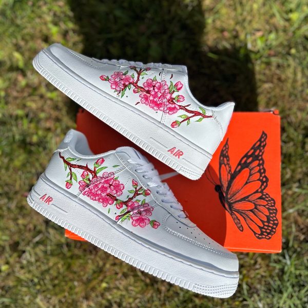 Blossoms Painting Custom Air Force 1