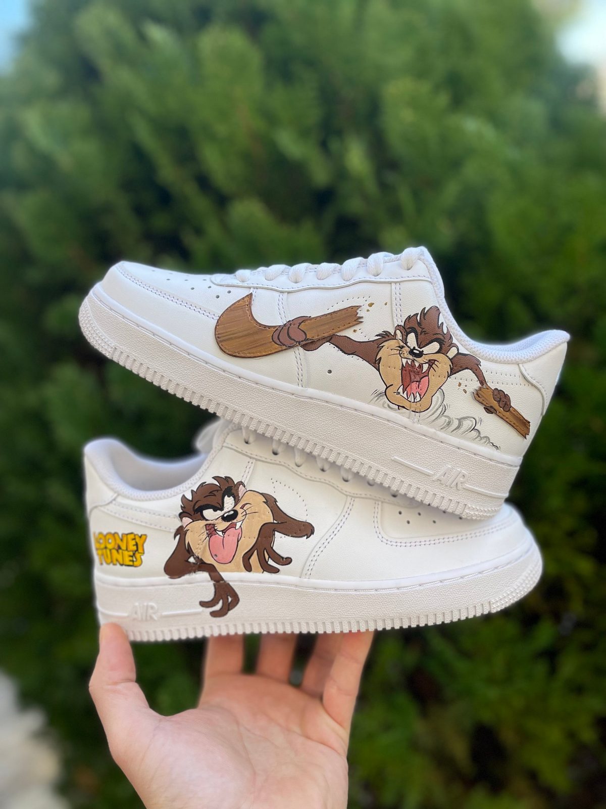 Tasmanian Devil Cartoon Custom Air Force 1