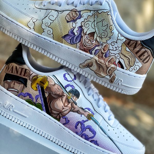 Gear5 Zoro Luffy Custom Air Force 1