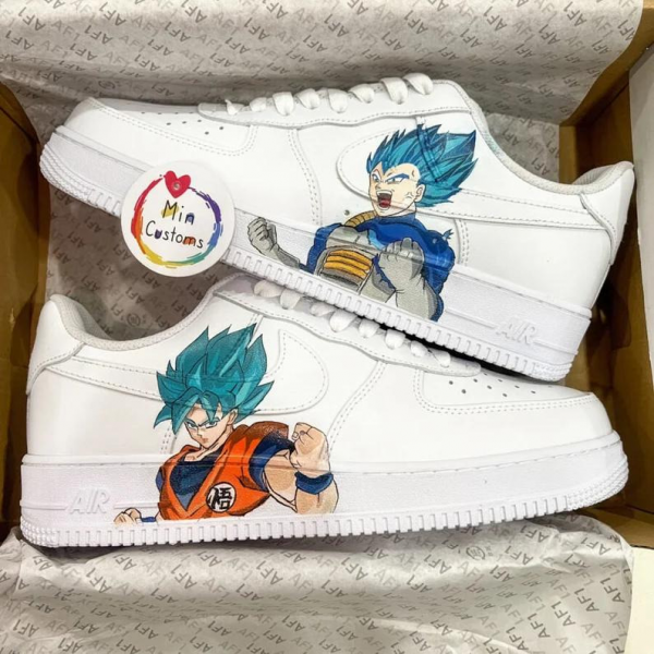 DBZ Super Saiyan Custom Air Force 1