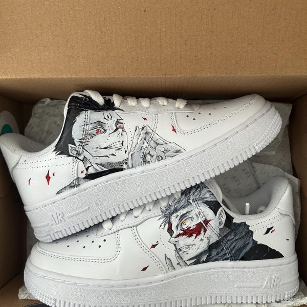 Itadori vs Sukuna Custom Air Force 1