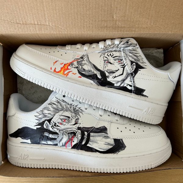 Sukuna Art Custom Air Force 1