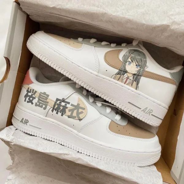 Bunny Girl Senpai Custom Air Force 1